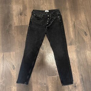 Agolde Black Skinny Jeans